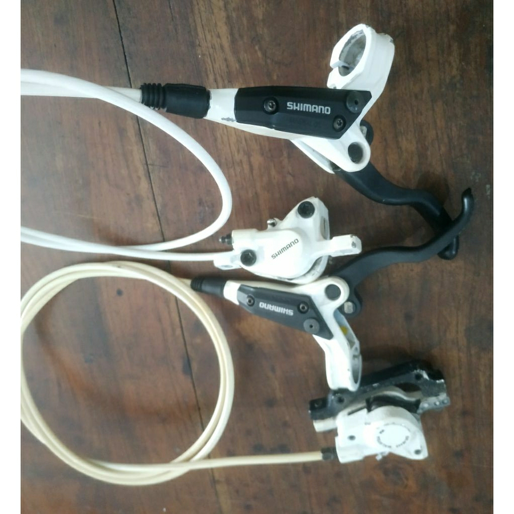 Brakeset Rem Hidrolik sepeda Shimano BR-M445