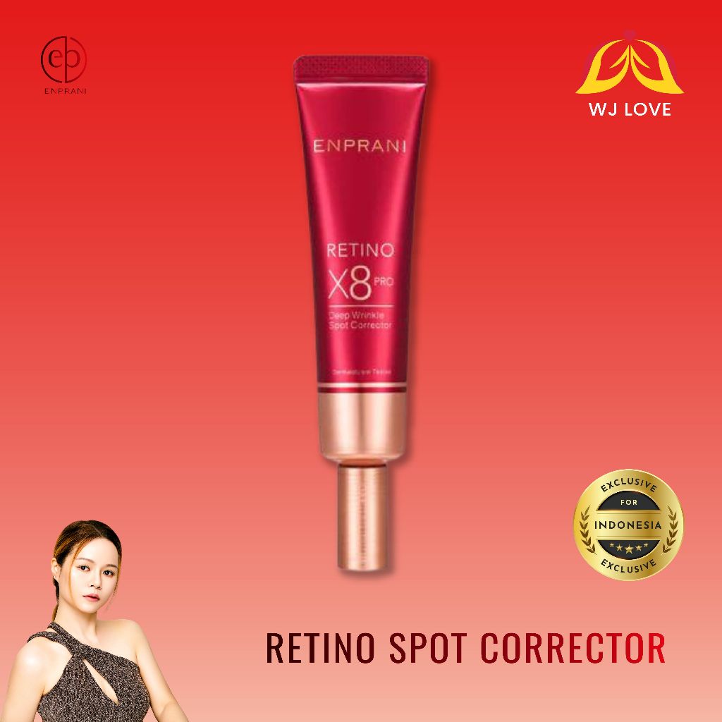 ENPRANI Retino X8 Pro Deep Wrinkle Spot Corrector | Menyamarkan Kerutan Dalam 14 Hari
