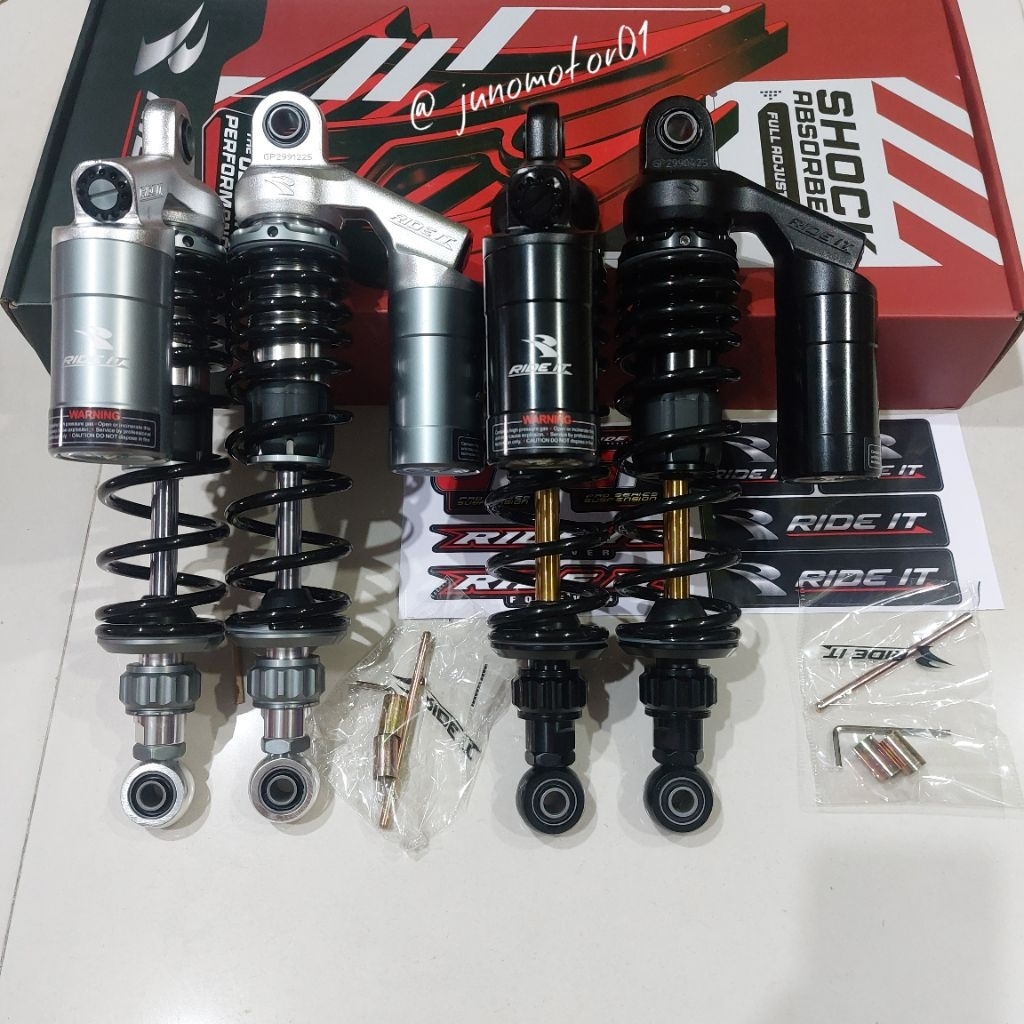 Shock Breaker Tabung Ride it GP 299 Single Click Size 280/320/340mm