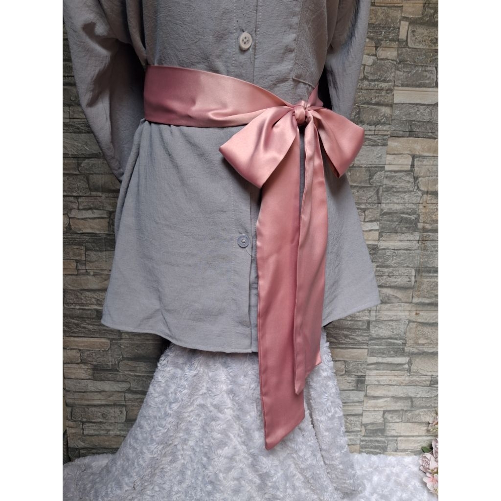 OBI IKAT PINGGANG WANITA/SABUK KAIN SATIN