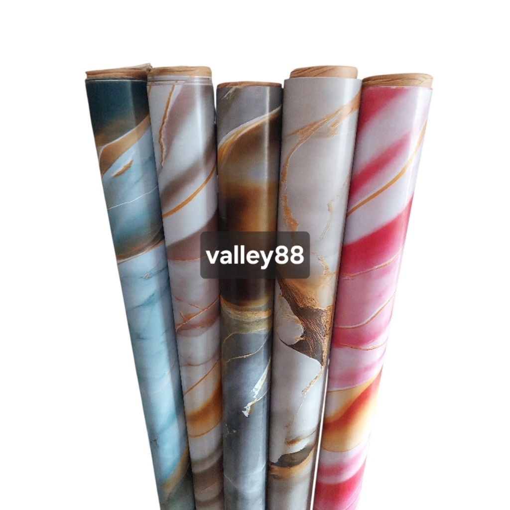 [PER METER] karpet meteran / alas lantai / alas meja / karpet lantai plastik motif kayu / perlak met