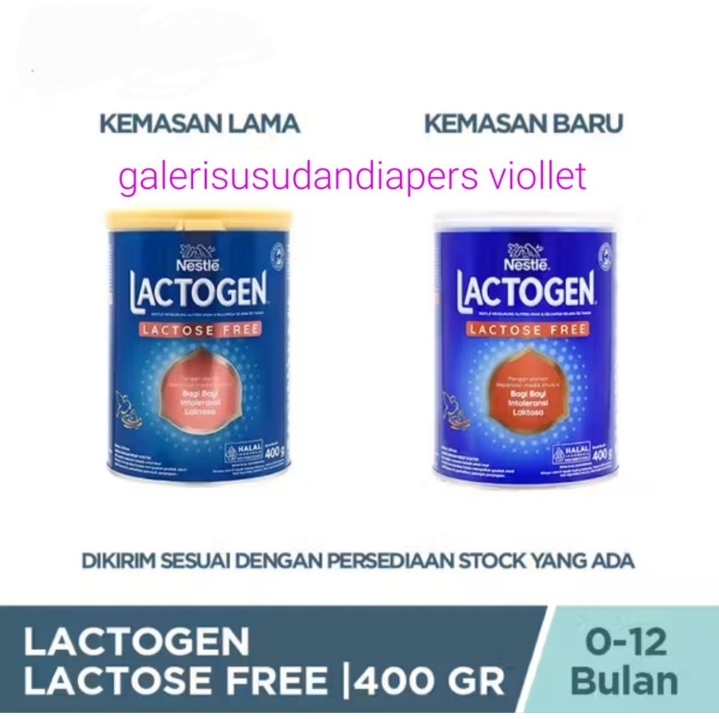 Lactogen Lactose Free (LLF) 400 gram