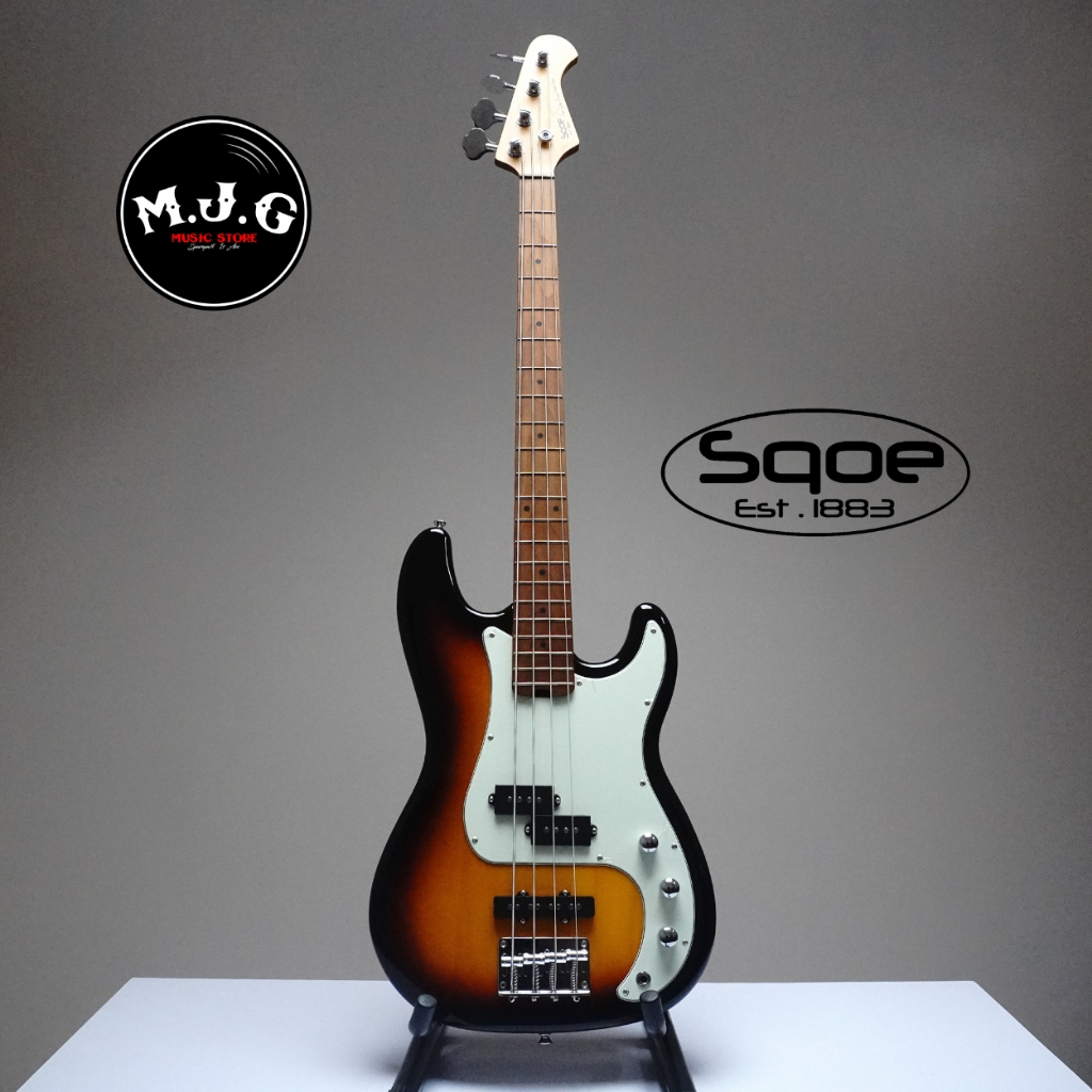 Bass elektrik Sqoe by spain SPJ600 PJ style sunburst 4 string