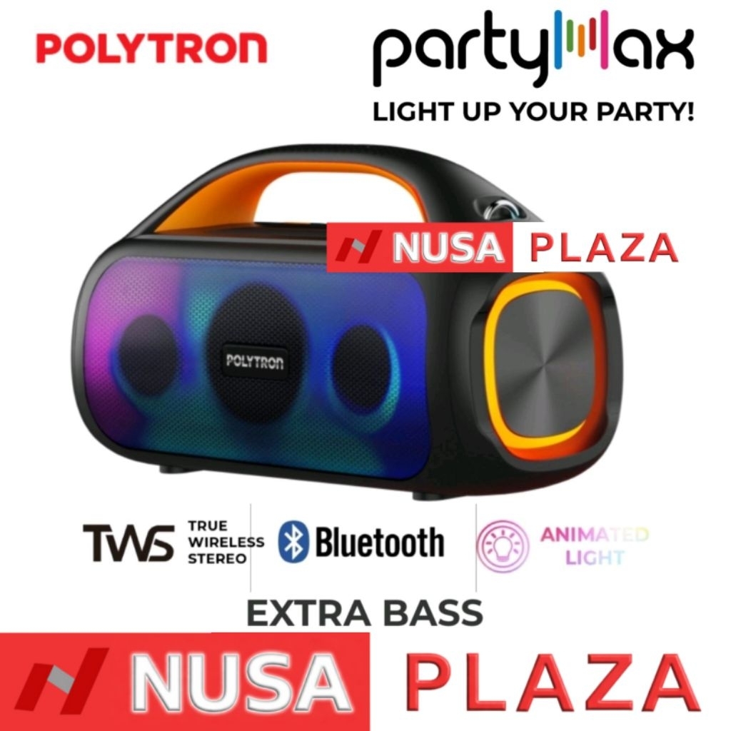 POLYTRON PARTYMAX SPEAKER Bluetooth Portable PPS 4PH12 / SPEAKER PARTYMAX POLYTRON PPS 4PH12 (KHUSUS