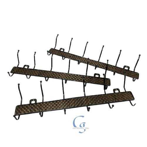 Gantungan Baju Dinding Anyaman / Gantungan Stainless Kapstok Anyam / Gantungan Dinding Anyam