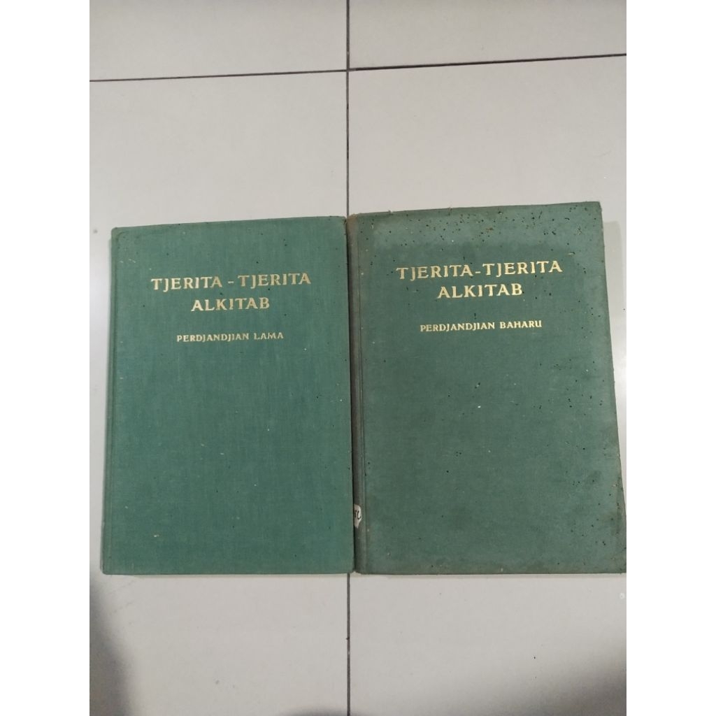 TJERITA TJERITA ALKITAB PERDJANJIAN LAMA DAN PERJANJIAN BARU SATU PAKET