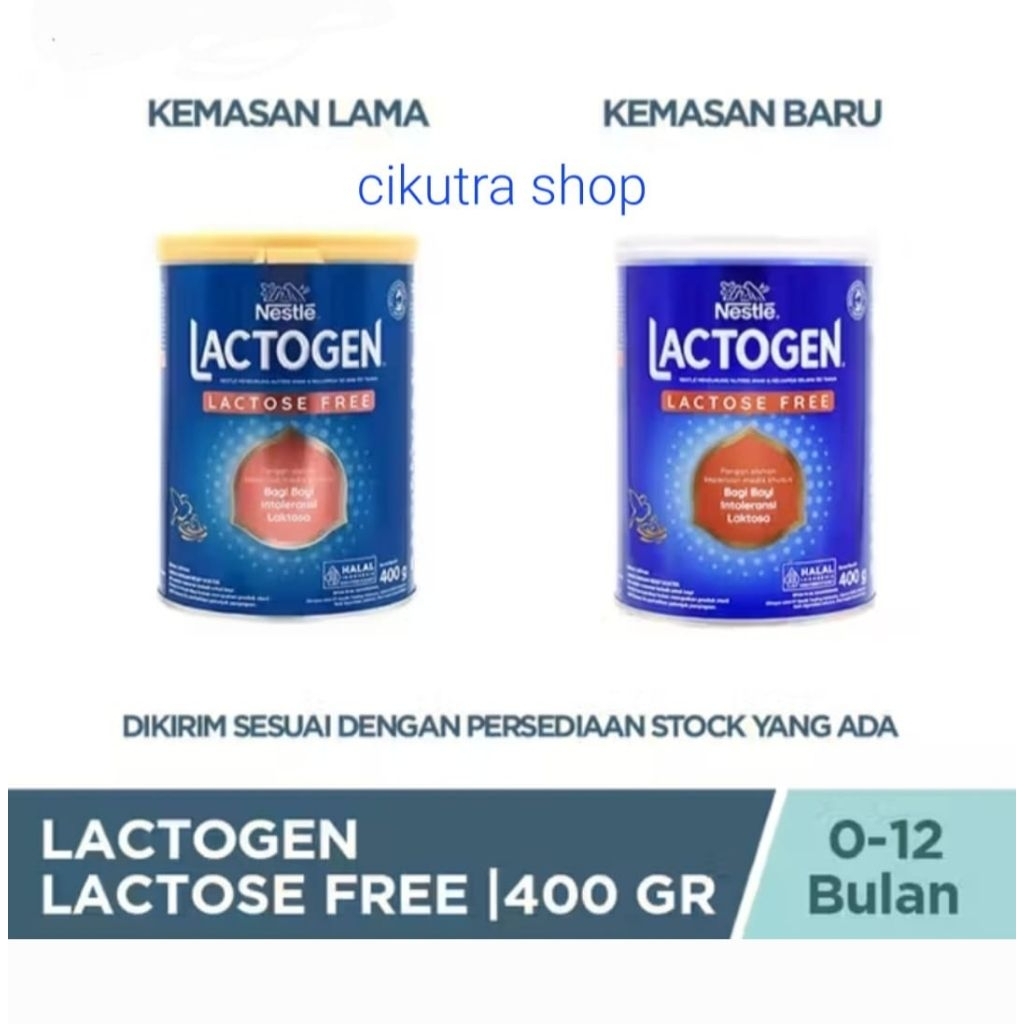 LACTOGEN LACTOSE FREE (LLF) 400 gram