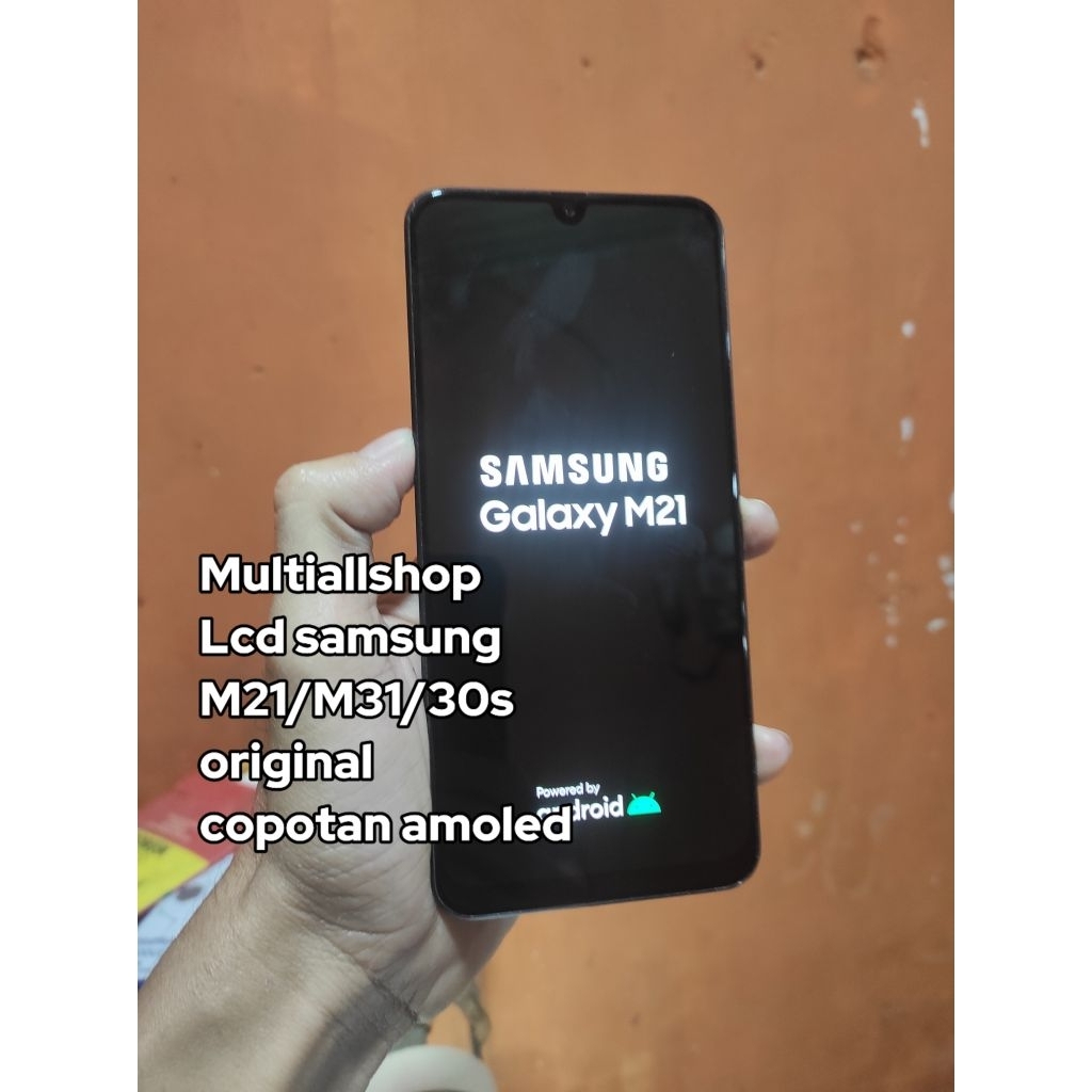lcd samsung m21 m31 m30s original copotan amoled