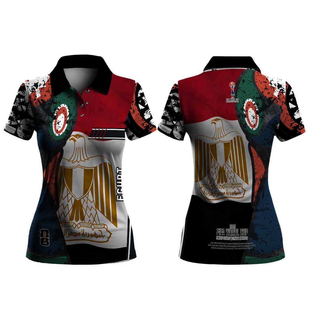 Kaos Polo Wanita Lengan Pendek | Jersey Pildun 2026 | Jersey Sepak Bola Piala Dunia 2026 Fullprint