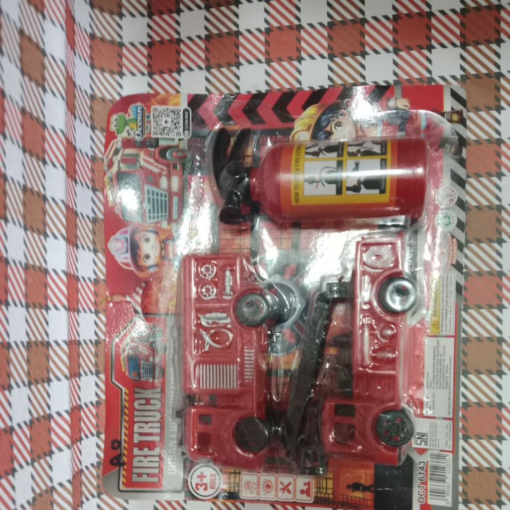 mobil pemadam kebakaran set