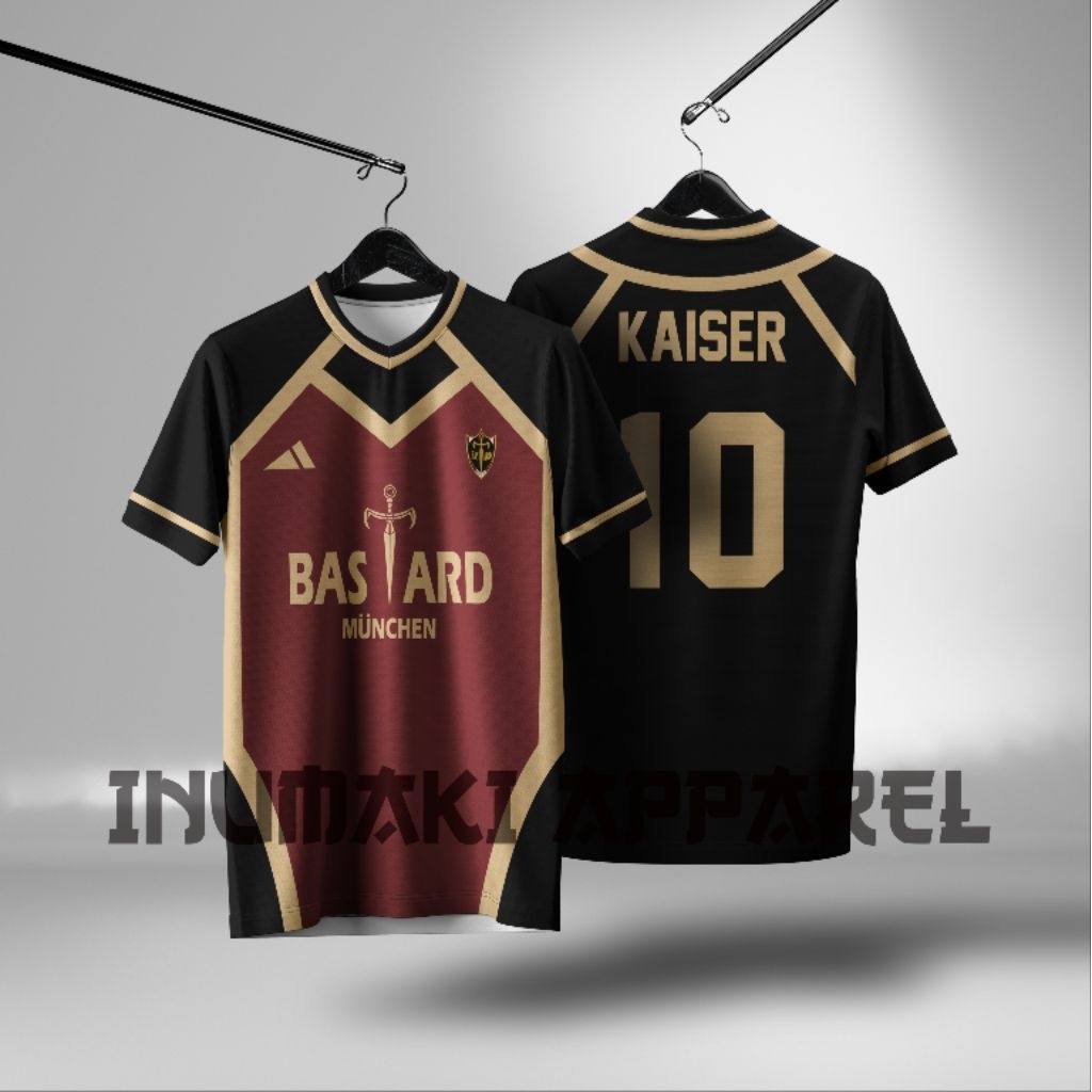 Jersey Sepak Bola& Futsal Cosplay Anime Blue Lock -  Bastard Munchen