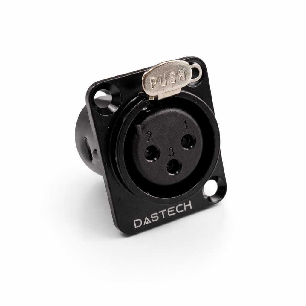 DASTECH CONTRA CANON XLR CHASIS FEMALE