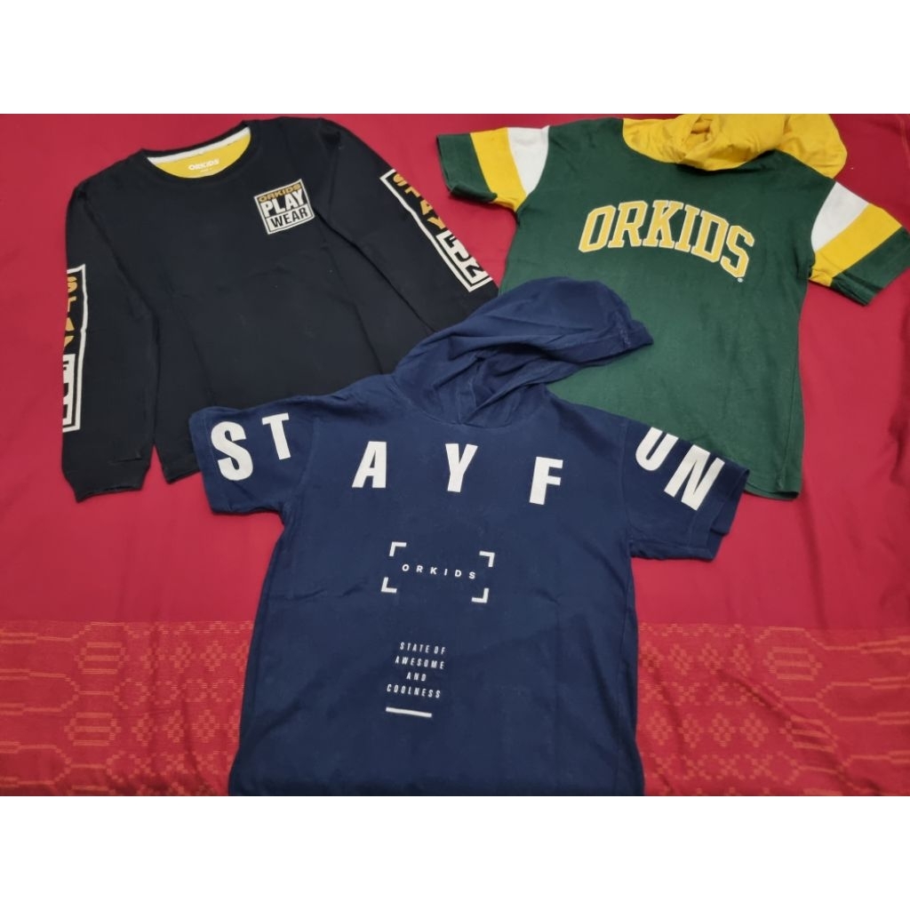 Preloved Baju anak ORKIDS 3pcs