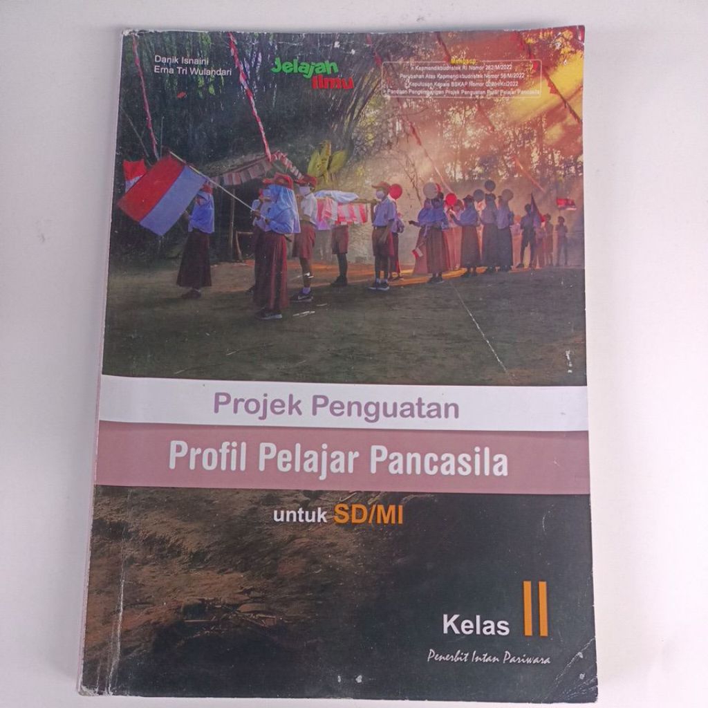 buku P5 project penguatan profil pelajar Pancasila kelas 2 SD intan pariwara
