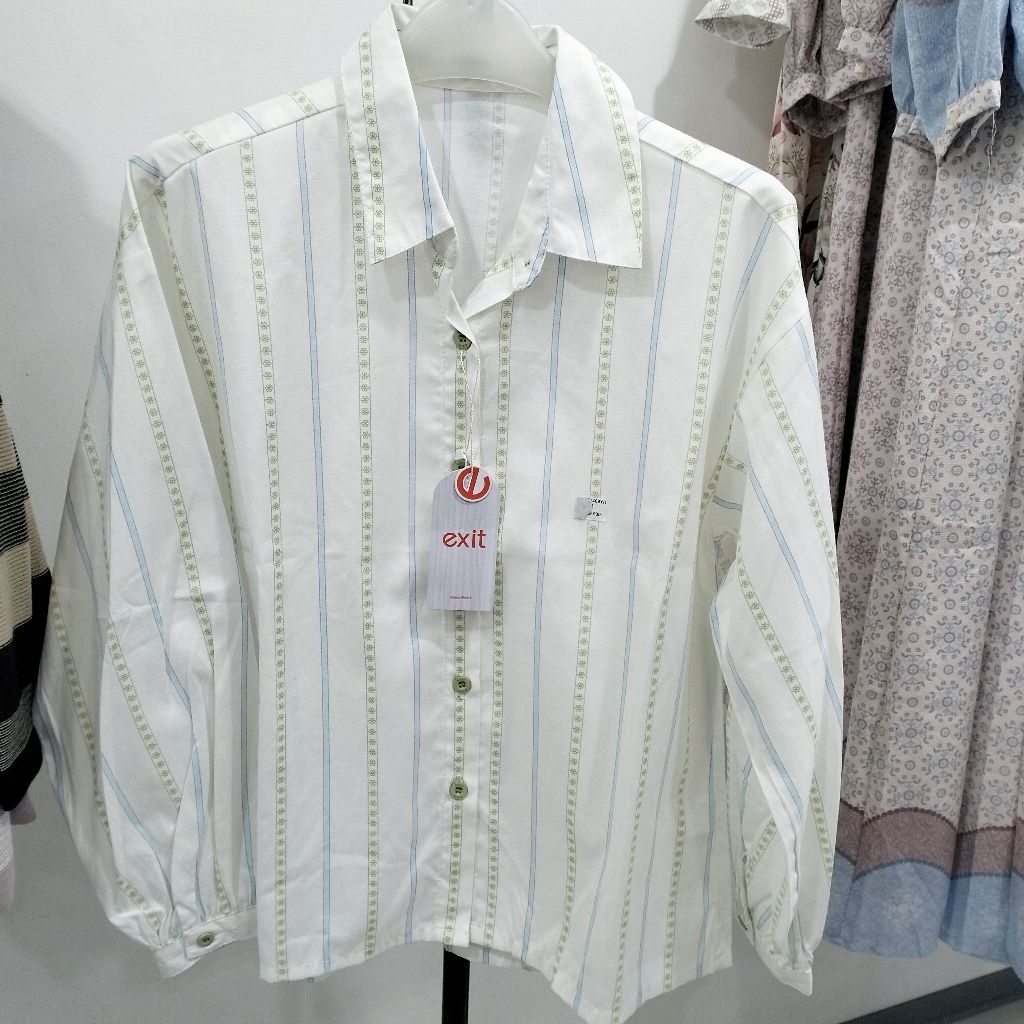 kemeja wanita, kemeja exit original
