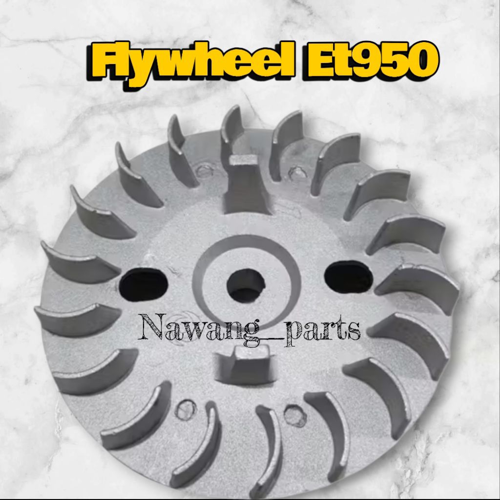 Et950 Flywheel/kipas magnet/roda angin genset 2tak et950 1000watt
