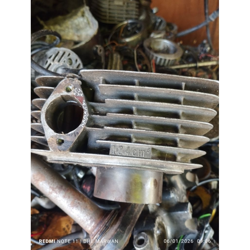 cilinder blok gl max neotech 124 cm³