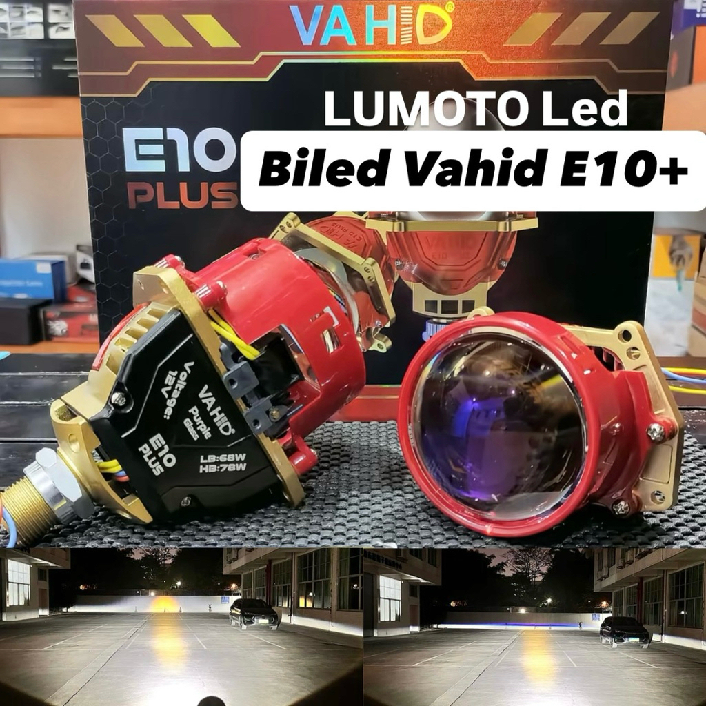 Biled Projector Vahid E10+ 3 inch Purple LENS Premium Lens Biled Vahid E10 Plus