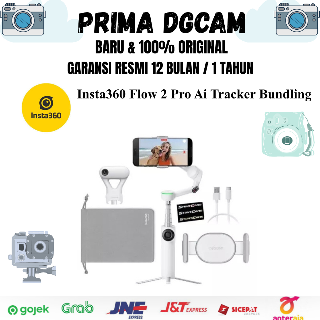 Insta360 Flow 2 Pro/Insta360 Flow 2 Pro Creator/Insta360 Flow 2 Pro Ai Tracker Bundling