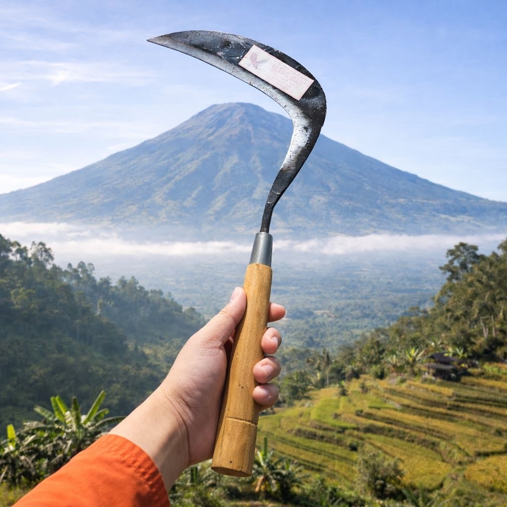 TERLARIS Sabit Rumput Baja Super – Tajam & Kuat untuk Kebun dan Sawah