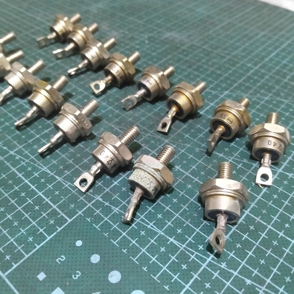 Jual Dioda Power Stud S60S4 Bekas Komponen Elektronik