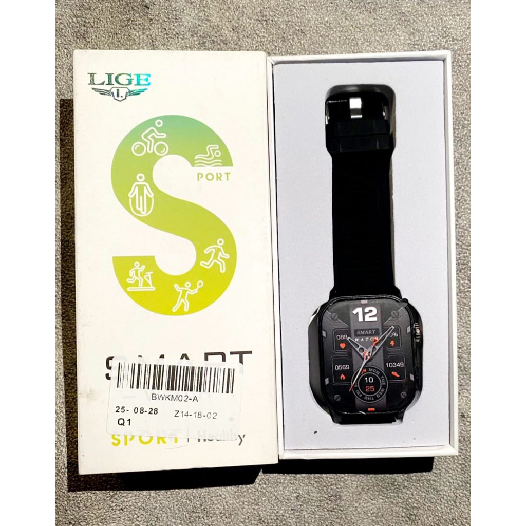 Smart Watch Lige Sport Layar Sentuh
