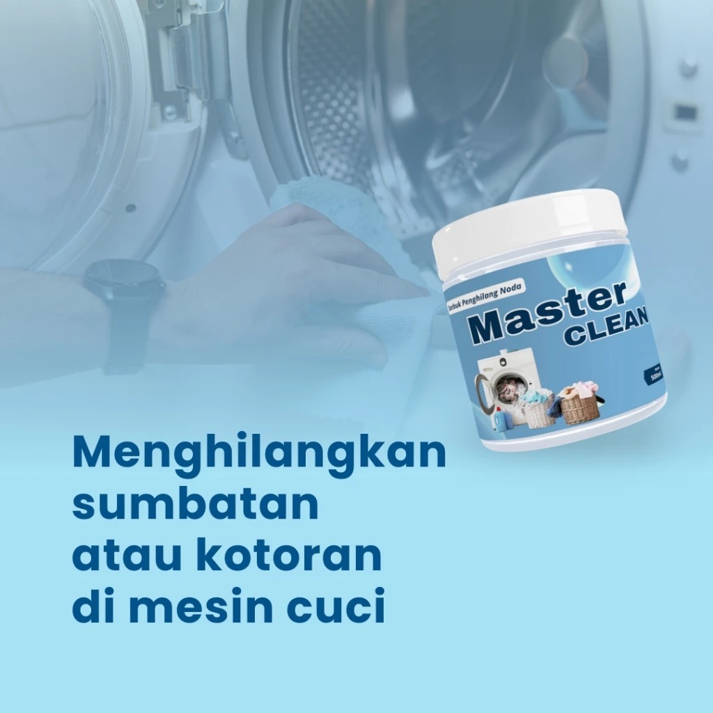Pembersih Mesin Cuci CLEAN MASTER - 500gr