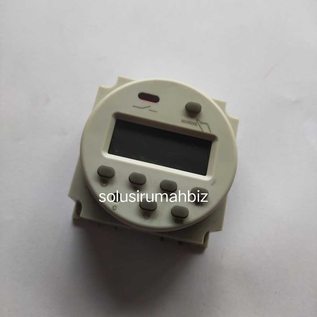 TIMER DC 12V 16A OTOMATIS DIGITAL TIMER SWITCH DISPLAY PROGRAM