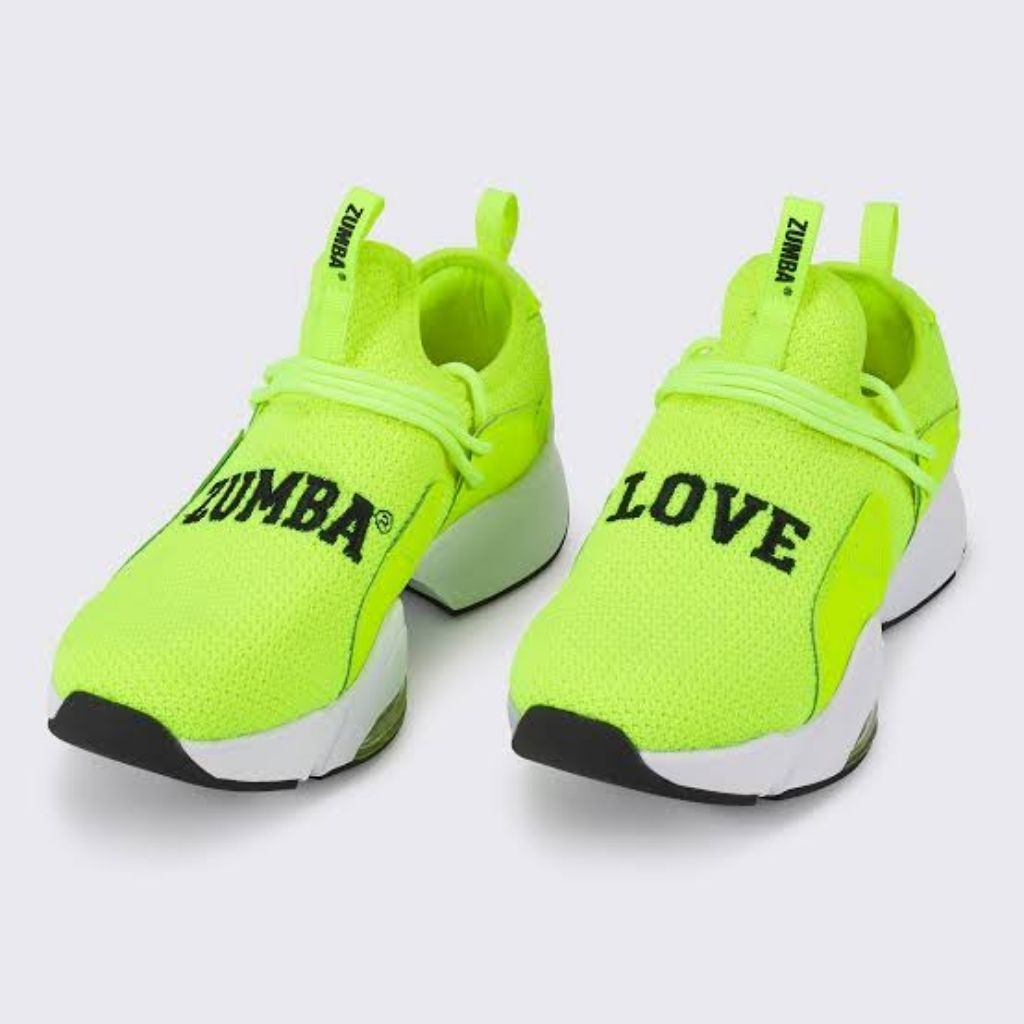 Zumba Air Slip On Yellow Shoes