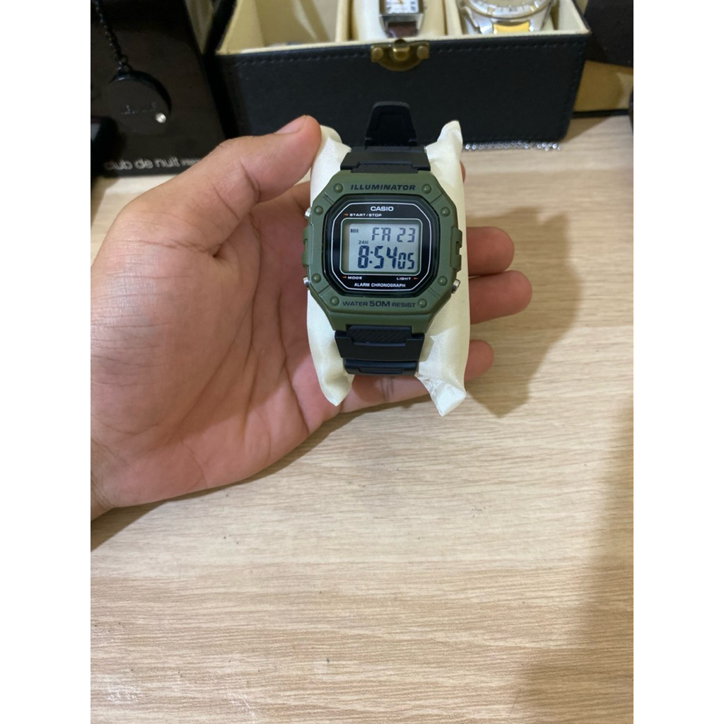 casio w218h