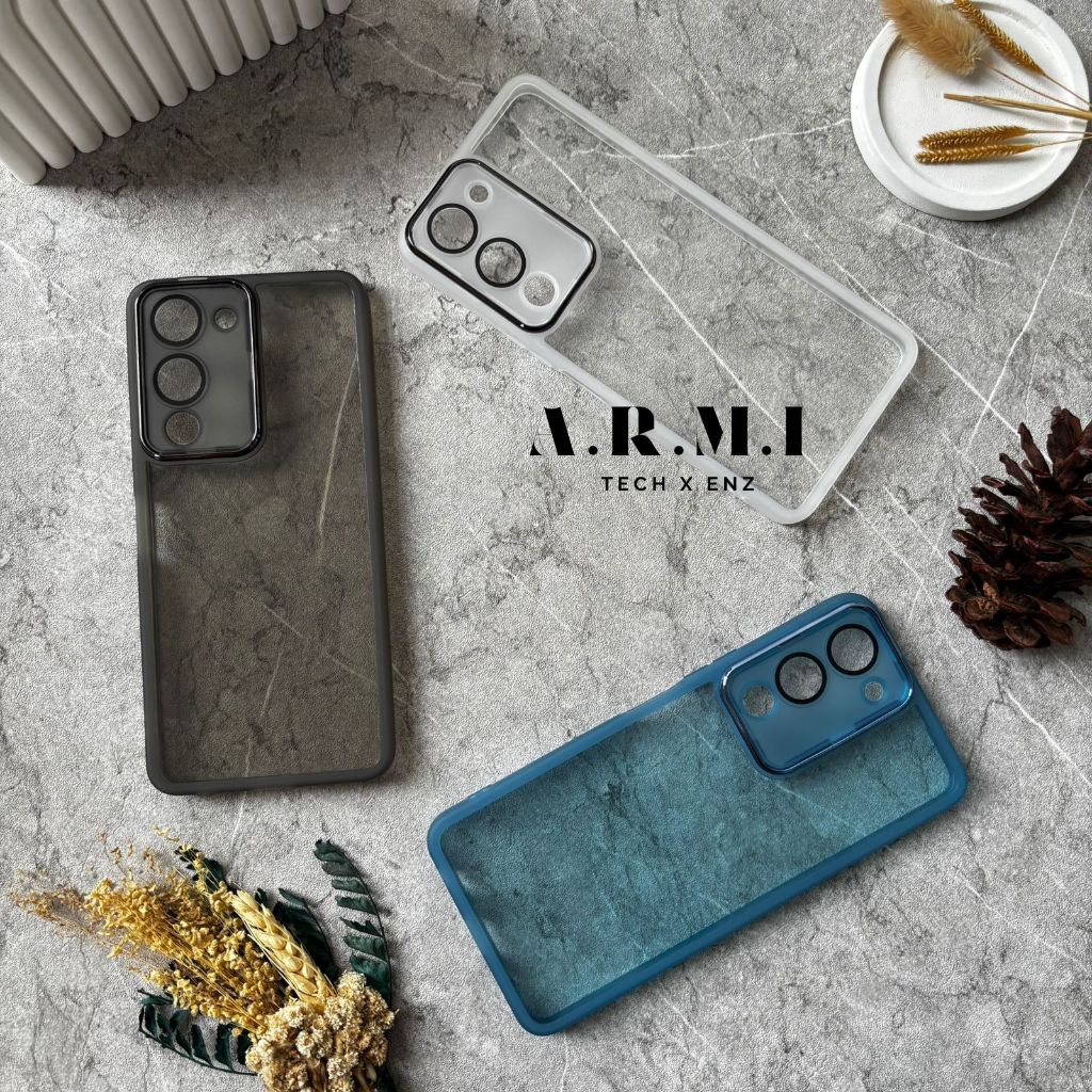 Softcase Vivo Y19s GT 5G Case Dual Tone Candy Color Premium Ring Bump Casing Camera Protector VivoY1