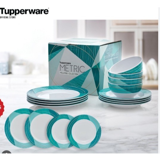 Metric melamine tupperware