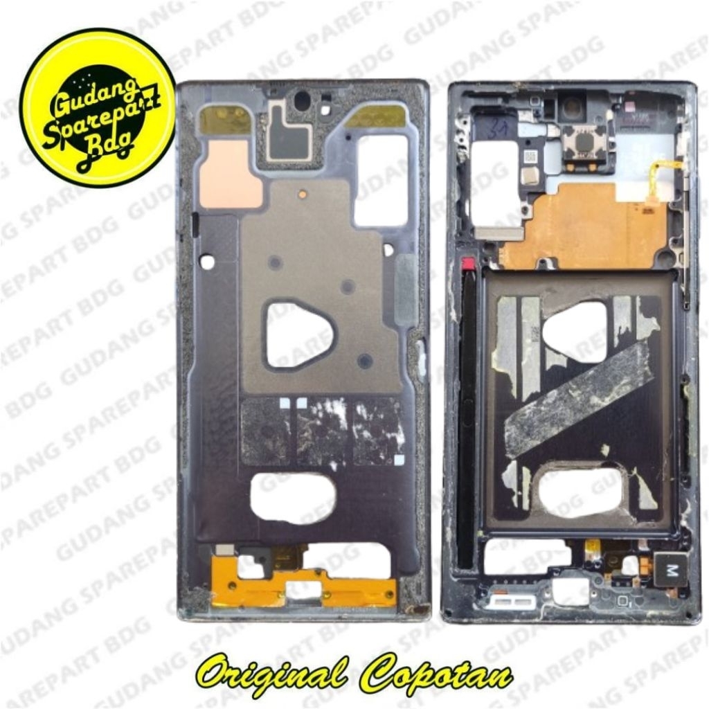 Frame Tatakan LCD, Flexible On Off, Speaker Samsung Galaxy Note 10 Plus Second Copotan