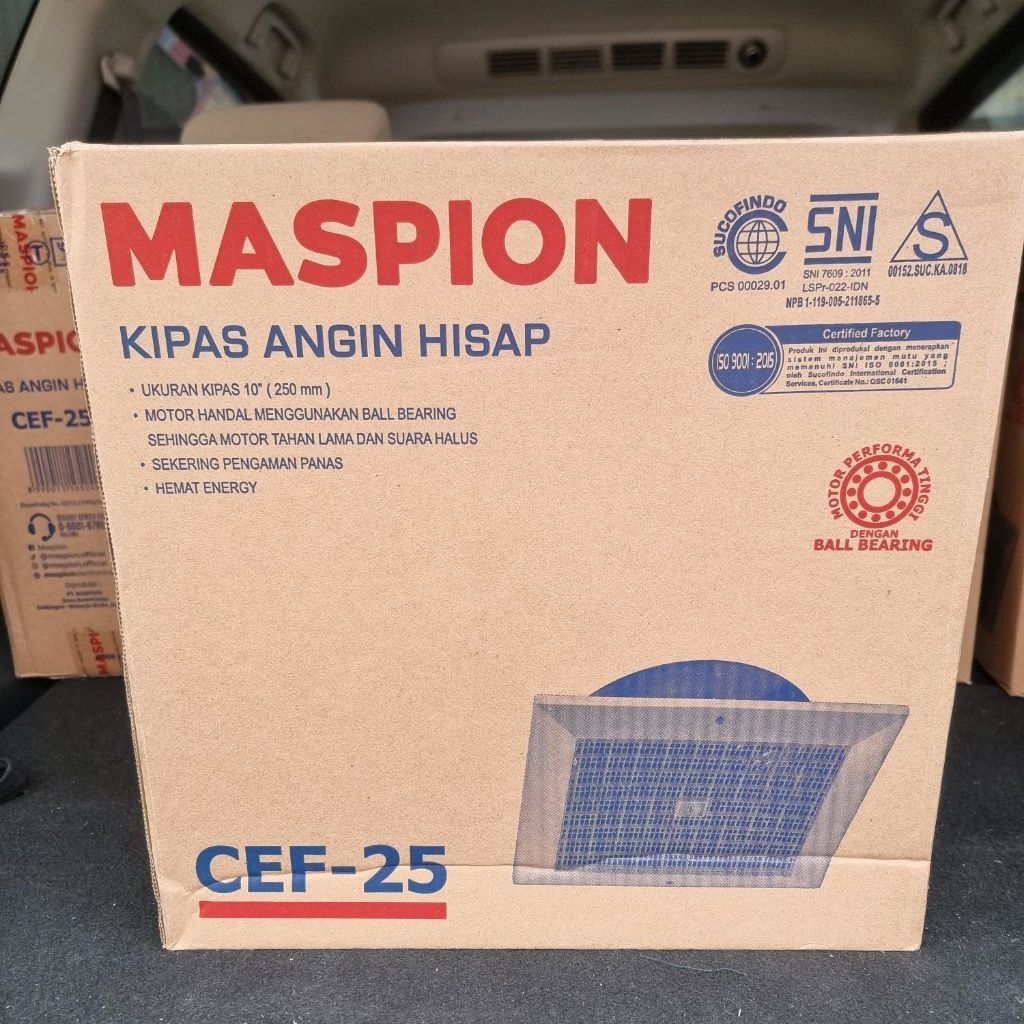 Maspion exhaust fan plafon CEF 25