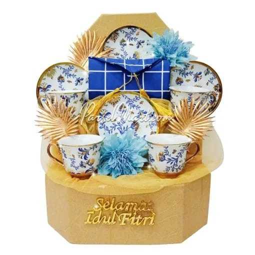 Hampers Lebaran Tea Set  - Parcel Lebaran Cantik – Parcel Bekasi - Parsel Hampers Jabodetabek - Hamp