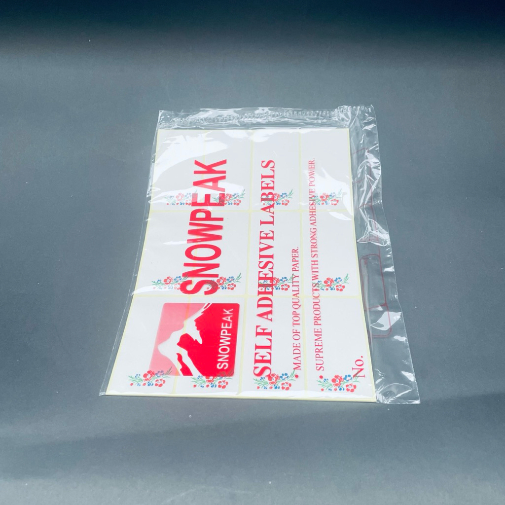 Kertas Stiker Label Undangan Nama 103 Motif