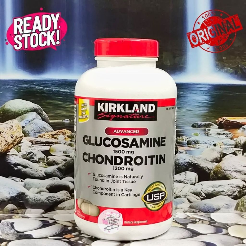 GLUCOSAMINE - Chondroitin/MSM KIRKLAND (tablets) Suplemen Kesehatan Sendi