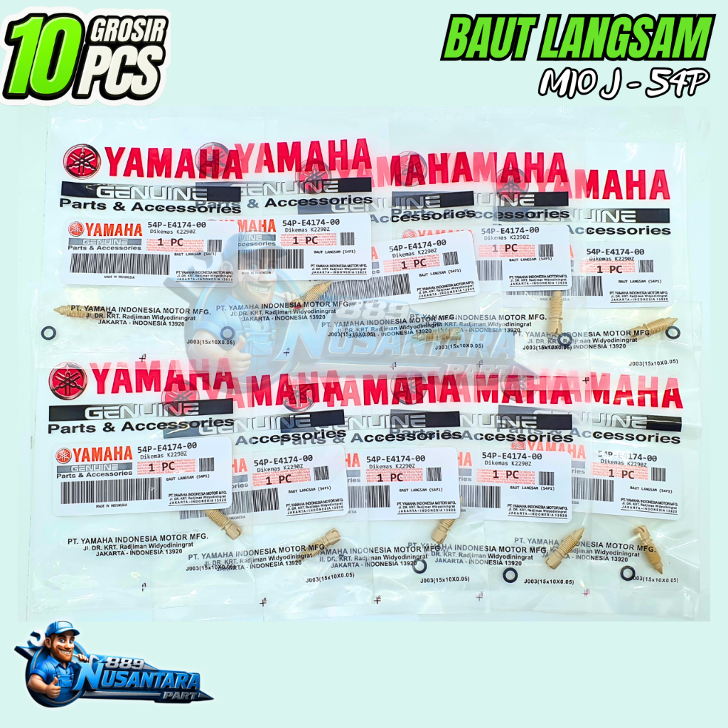 GROSIR 10 PCS BAUT SETELAN LANGSAM MIO J MIO M3 MIO GT MIO SOUL GT XEON / BAUT SETELAN ANGIN