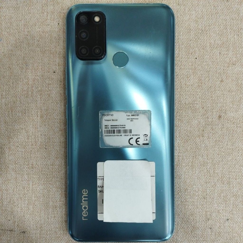 HANDPHONE SECOND REALME 71 AURORA RAM 8/128GB GREEN ORIGINAL