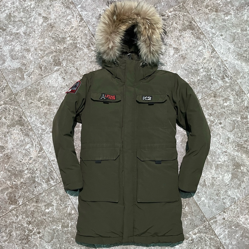 JAKET BULU ANGSA PARKA ALPINE TEAM K2