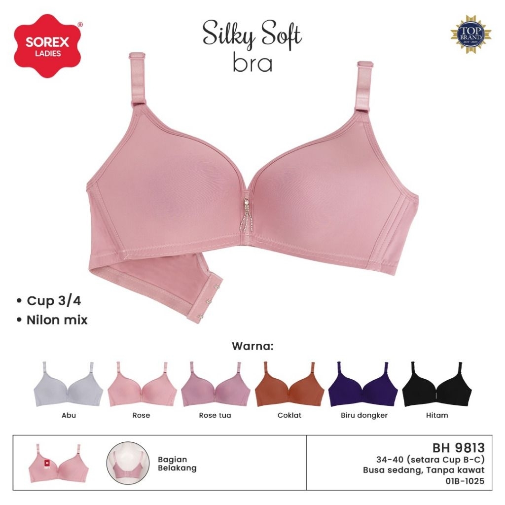 BRA SOREX ART 9813 SILKY SOFT BRA
