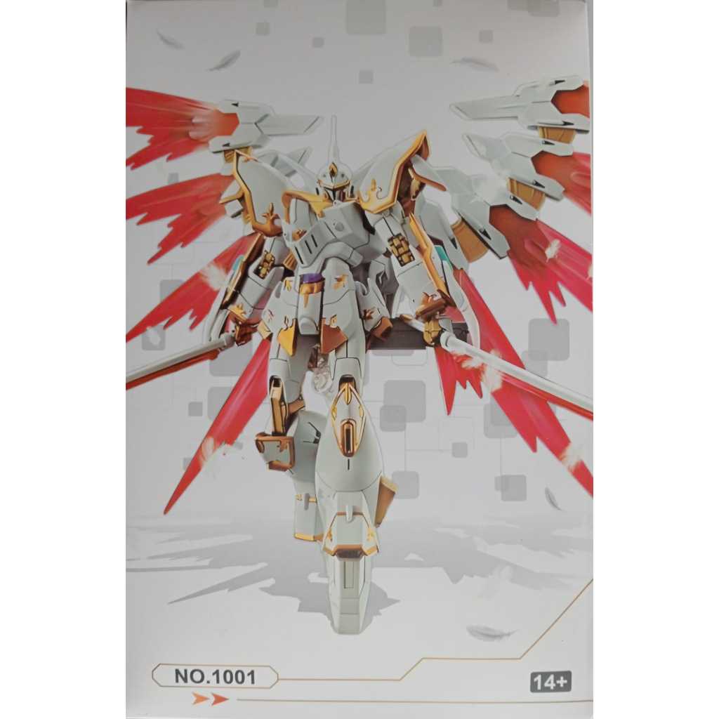 Mainan Belum Dirakit HG 1/144 Cal re A Wing Chiba Cal Rea no 1001 Black Knight Squad