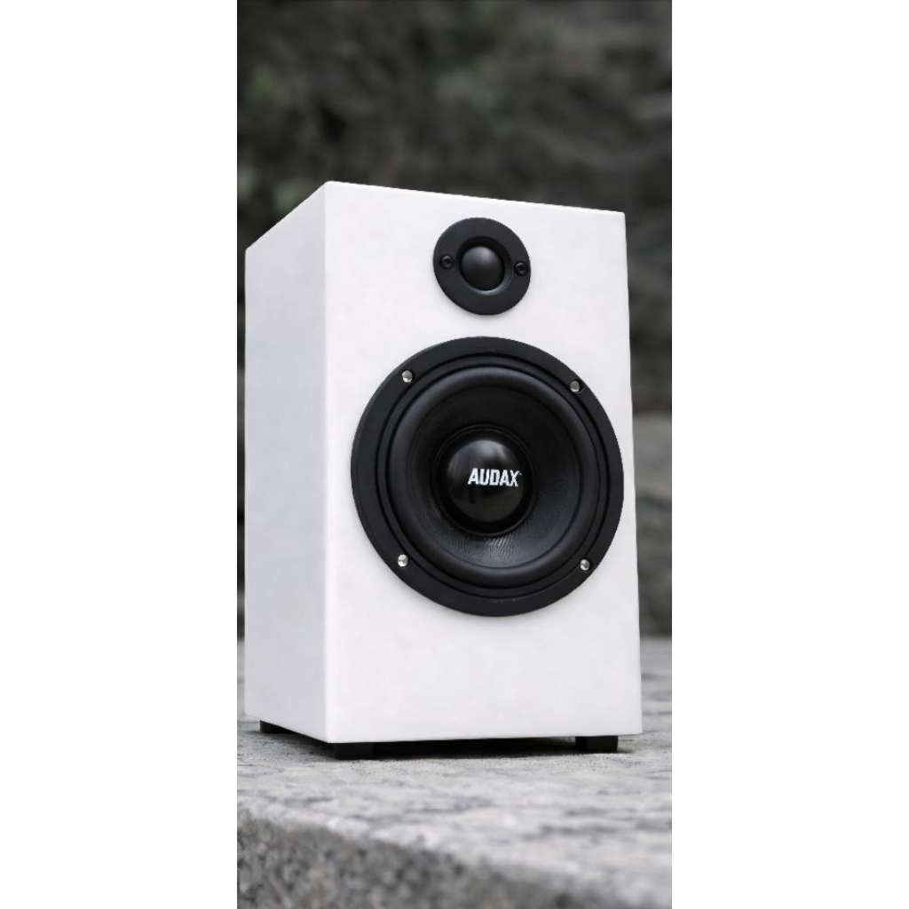 Speaker bookshelf + Audax 4 inch + Tweeter 1 inch + box mdf