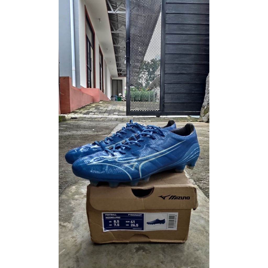 mizuno alpha pro second original