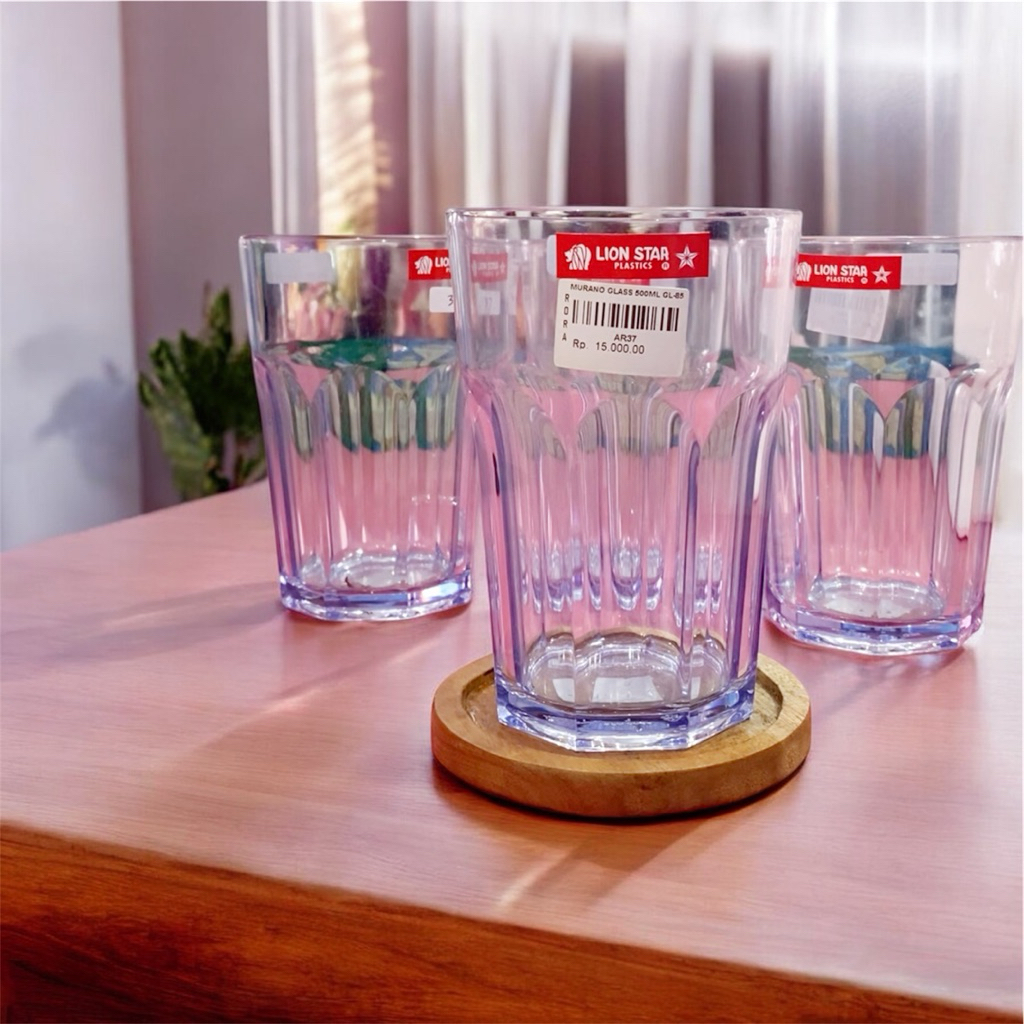 gelas akrilik plastik premium lion star