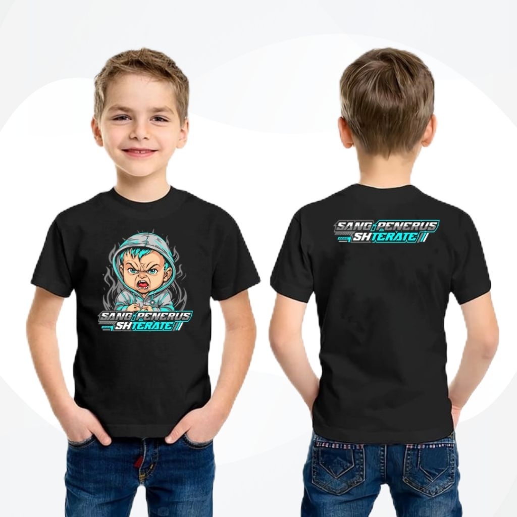 (Kode A) Kaos Terate Kids Sang Penerus SH Terate
