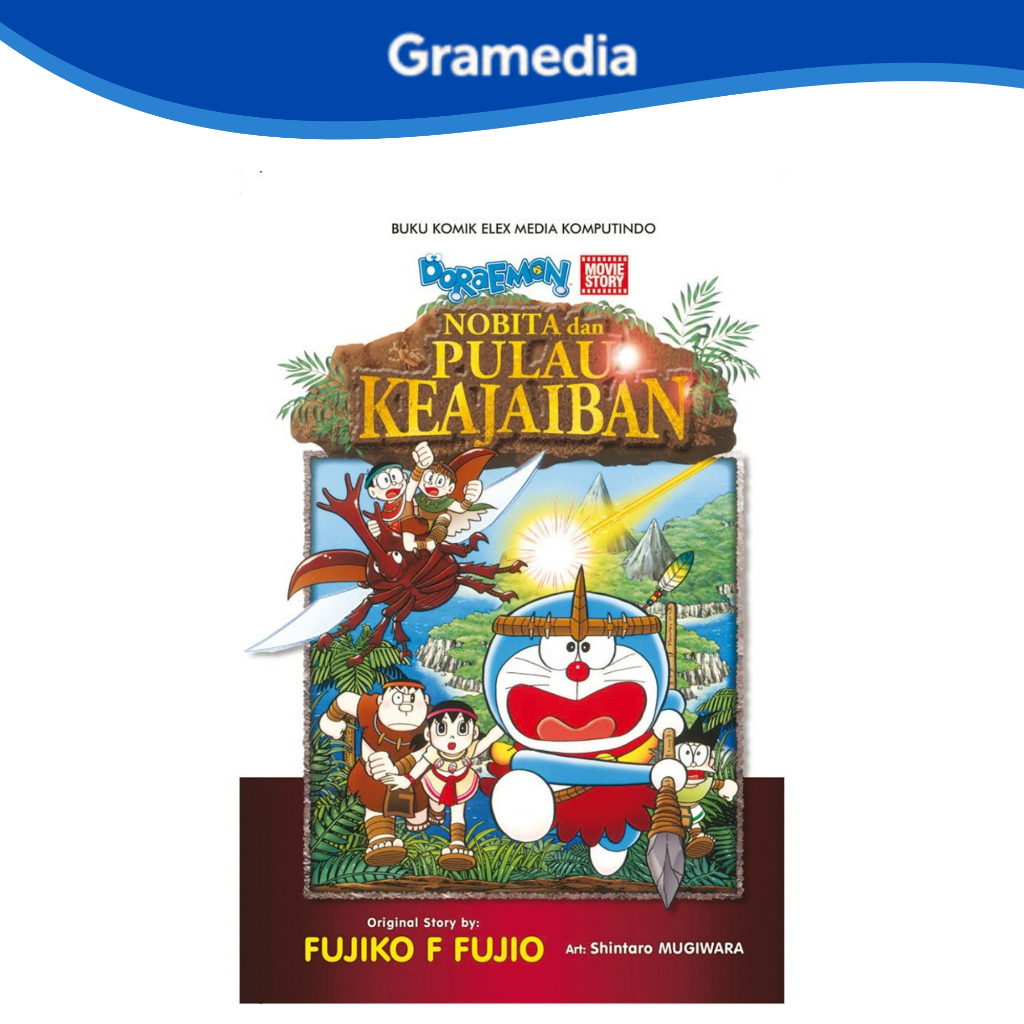 Gramedia Makassar - Doraemon Movie Story: Nobita Dan Pulau Keajaiban