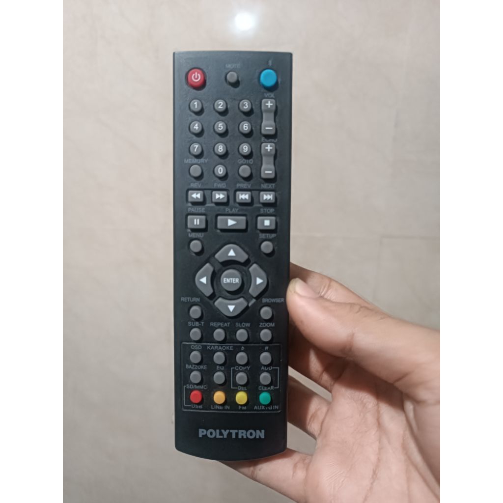 Remote Speaker Aktif Polytron PMA & PAS 59BUM, 78B, 79BU Original Normal