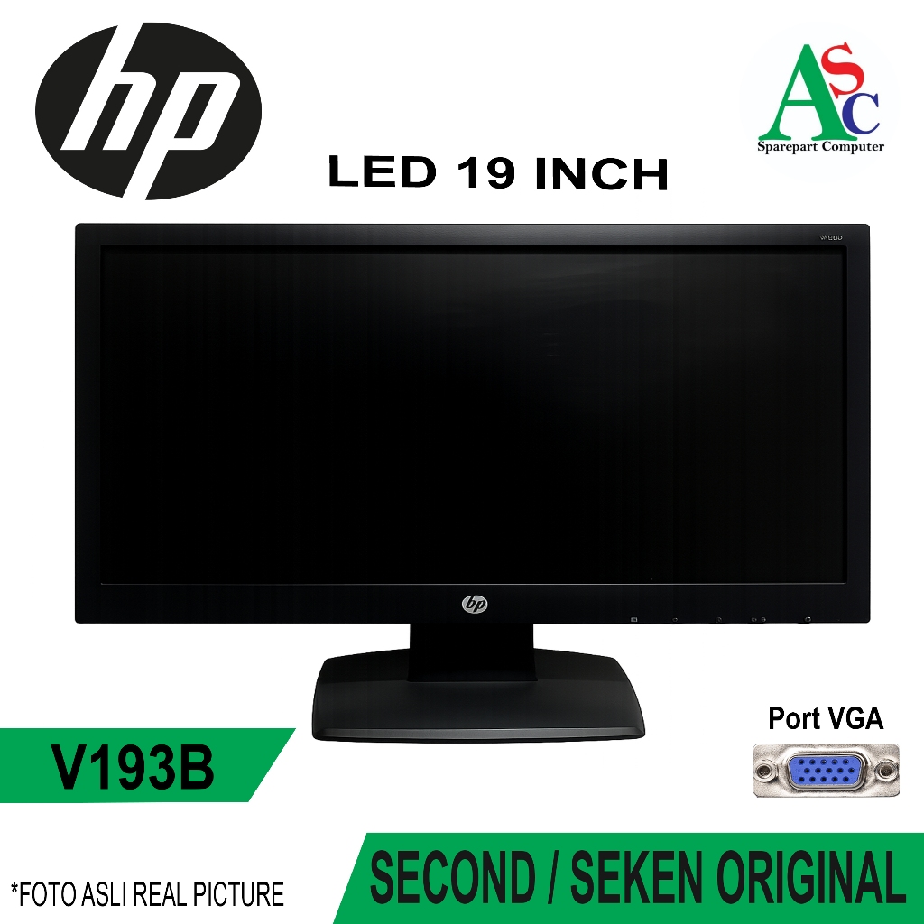 Monitor HP 19 Inch LED Wide