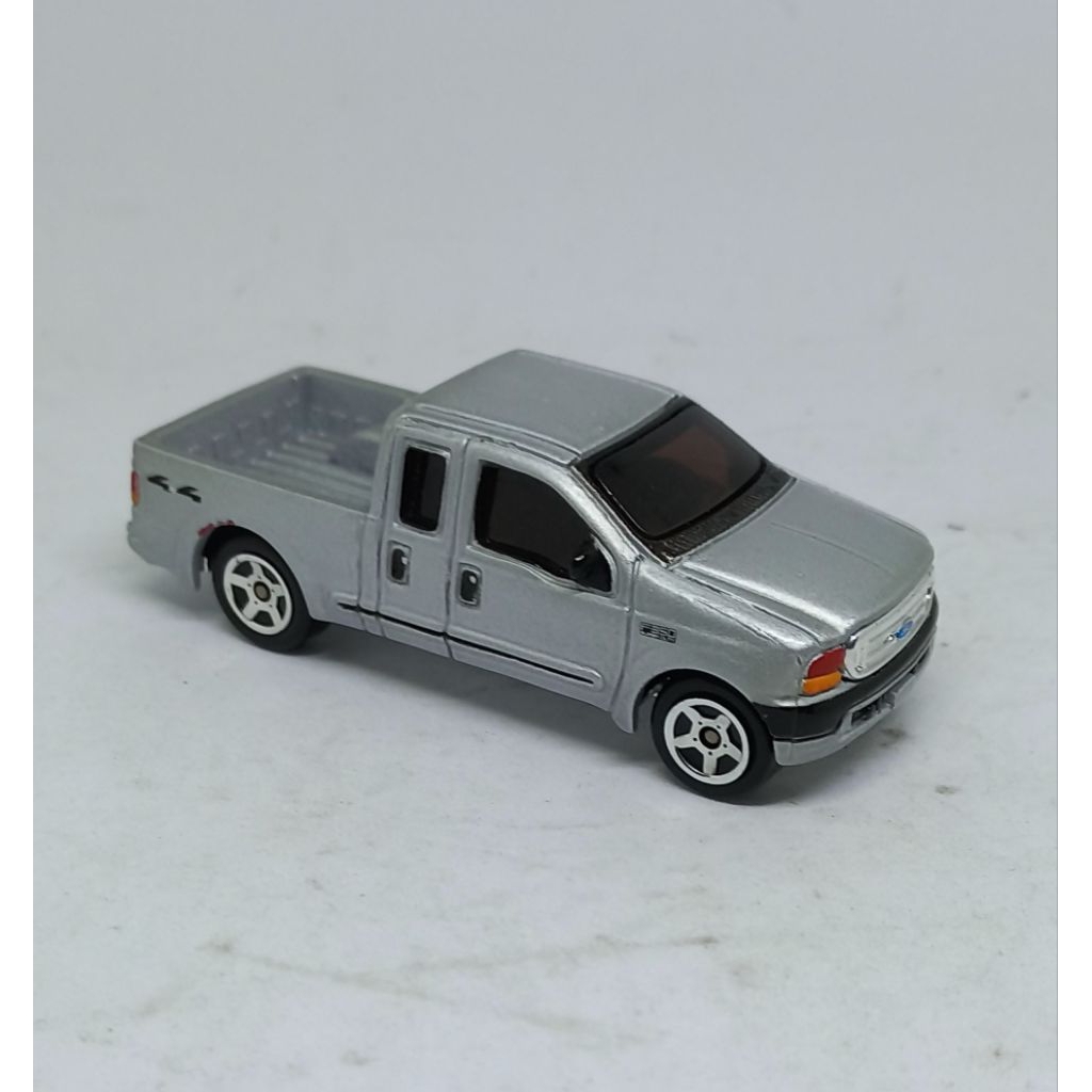 realtoy ford f-series f-350 silver action city loose diecast 1/64 (t)